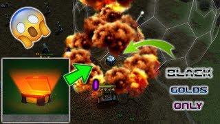 Tanki Online - Halloween Black Gold Montage #2  X30 Gold Boxes More  + Golden Containers