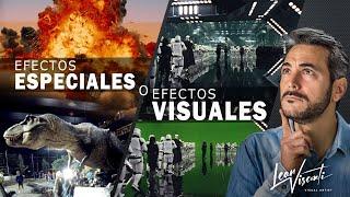 Efectos Especiales o Efectos Visuales - FX - SFX - SPFX - VFX - CGI - IN CAMERA