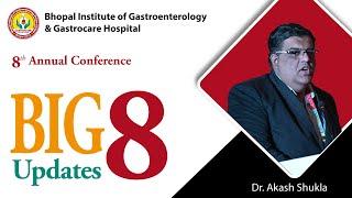 Dr. Akash Shukla speaking at 8th Annual #Conference of #BIGPL & #Gastrocare Liver & Digestive Center