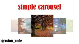 How to create a simple Carousel using Materialize