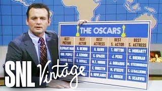 Weekend Update Bill Murrays 1981 Oscar Predictions - SNL