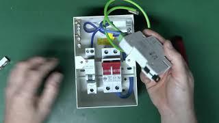 Wylex Mini Consumer Unit RCBO and SPD