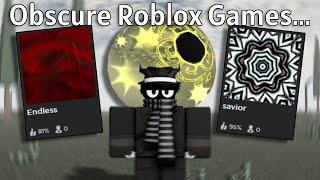 Visiting Robloxs Most Obscure Horror Games