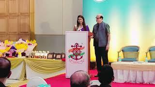 Award Ceremony Hosting  Inviting dignitaries on stage  anchor Mayuri  Booking - 8850253591