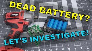 Tool Battery Doesnt Charge - Teardown and diagnosis