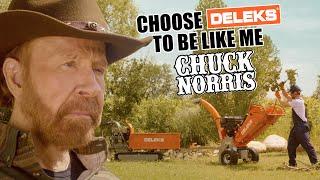 Chuck Norris - WOODCHIPPER - DELEKS Commercial - 2023 #3