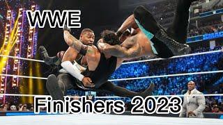 WWE All Finishers 2023 male