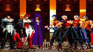 KOF Mugen Iori Yagami Team vs K9999 Team