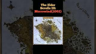 Evolution Of The Elder Scrolls Map 1994 Till Date #shorts #elderscrolls #elderscrollsonline