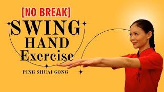 No Break QiGong 30 Minutes Swing Hand Exercise Pingshuai Gong  English