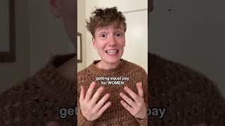 ️‍the gender pay gap struggle #shorts #lgbtq Follow Me on YouTube