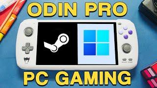 Odin Pro PC Gaming Showcase -  Windows 11 on Snapdragon 845