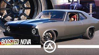 Full Custom Supercharged ‘71 Chevy Nova Gets Down  Beauty and the Beast