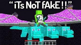 The FUNNIEST FAKE Minecraft Speedruns EVER...