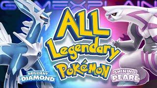 All Legendary Pokémon Locations in Brilliant Diamond & Shining Pearl Guide & Walkthrough