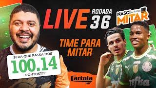 LIVE RODADA 36 - CARTOLA FC 2023 - DICAS RODADA 36