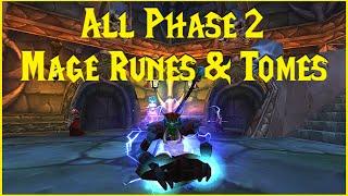 Season of Discovery All Phase 2 Mage Runes & Tomes