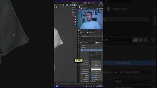 CREA ROPA EN BLENDER  #shorts