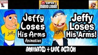 SML Movie Jeffy Loses His Arms Animated + Live Action