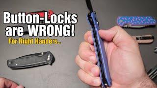 Good News for Lefties Button locks are for you