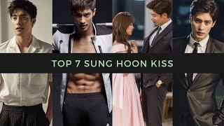 Top 7 Manly Kiss of SUNG HOON  Korean Oppa THIRST TRAP KISS