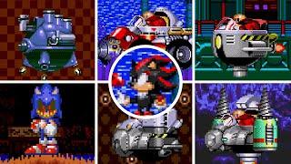 Sonic The Hedgehog 2 The Return of Shadow - All Bosses with Shadow No Damage