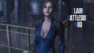 RESIDENT EVIL 2 REMAKE CLAIRE BATTLESUIT MOD