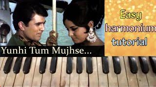 Yun Hi Tum Mujhse Baat  Sachaa Jhuthaa  Harmonium Tutorial  Piano  Keyboard Tutorial