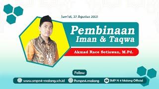 PEMBINAAN IMTAQ - 27 AGUSTUS 2021