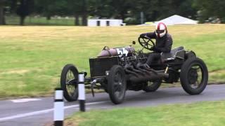 Mark Walker Wows the Crowds with the Darracq 200Hp at the Chateau Impney Hill Climb