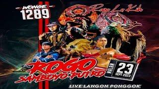 ROGO SAMBOYO PUTRO Live  Langon Ponggok Blitar. Safira Audio.RSP1289