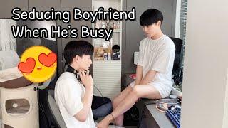 Seducing Boyfriend When Hes BusyPrank Gay Couple Lucas&Kibo BL