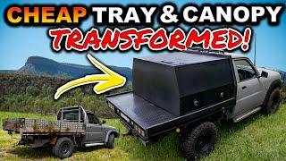 Under $5k for tray canopy & 12V - How we did it Rusty GU Coil Cab converted to off-road weapon