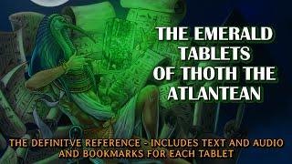 Emerald Tablets Of Thoth The Atlantean - Definitive Reference w audio and text full audiobook