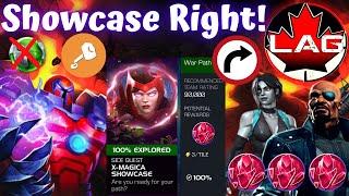 Solo AW Showcase Right Side Itemless X-MagicaMagic Thief Tactics Tips & Tricks Onslaught - MCOC