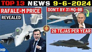 Indian Defence Updates  26 Rafale-M Price RevealedRussia on MQ-9 Deal28 Tejas MK1A per Year