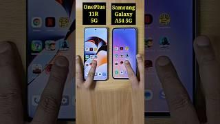 OnePlus 11R 5G Vs Samsung Galaxy A54 5G Speed Test Comparison 
