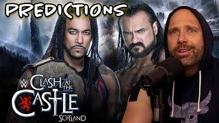 My WWE Clash At The Castle Scotland PREDICTIONS