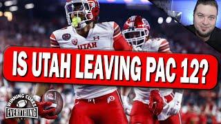 Is Utah leaving the Pac 12 for the Big 12?