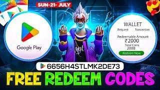 Free Redeem Code  Free Fire Redeem Code Today  2000₹- Free Redeem Code #redeemcode