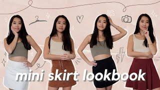 Mini Skirt Lookbook Yesstyle Forever 21 and more