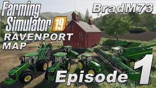 Farming Simulator 19 Lets Play - USA Map - Episode 1 - How to get started