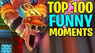 Top 100 Funny Moments that will leave you Laughing - Overwatch