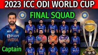 ICC ODI WORLD CUP 2023  India Probable 20-man squad for ICC 50-over World Cup 2023  India Squad