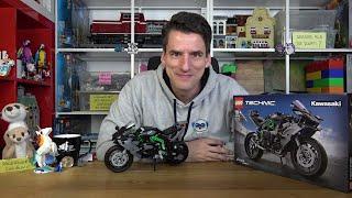 Ist weder die Lizenz noch 80€ wert LEGO® Technic 42170 Kawasaki Ninja H2R Motorcycle