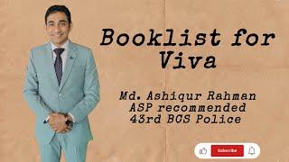 Booklist for BCS or any job viva. #bcspolice #booklist #jobviva