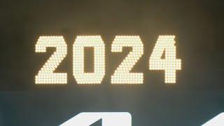 Times Square 2024 Ball Drop in New York City full video