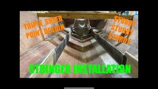 Installing Stringers in the BoatStrongest Design in the Industry
