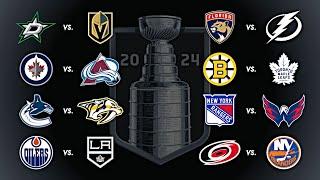 2024 Stanley Cup Playoffs  Round 1  Every Goal