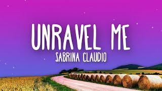 Sabrina Claudio - Unravel Me Lyrics